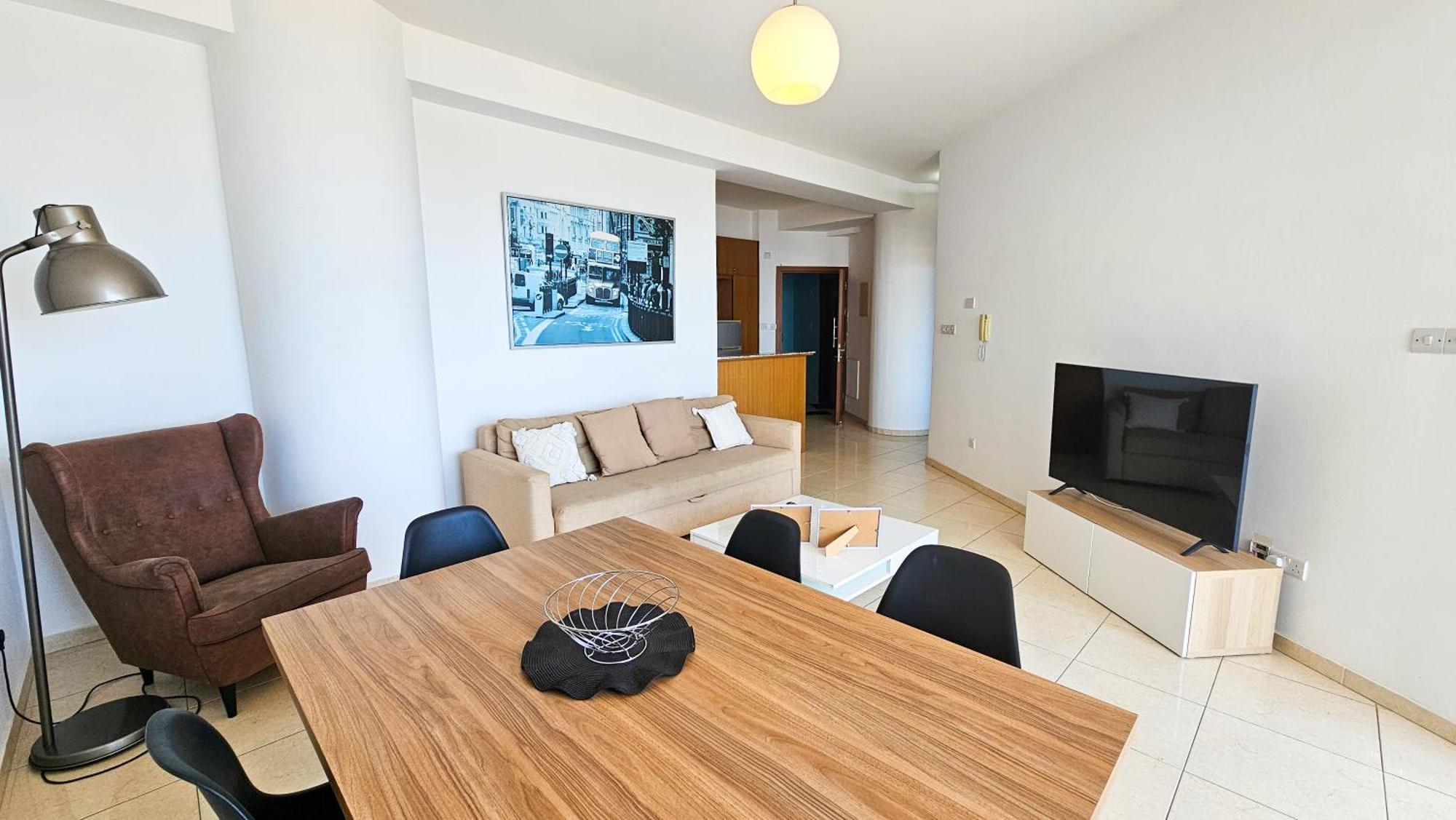 Paradise Palms Seaview Apartment Ларнака Екстер'єр фото