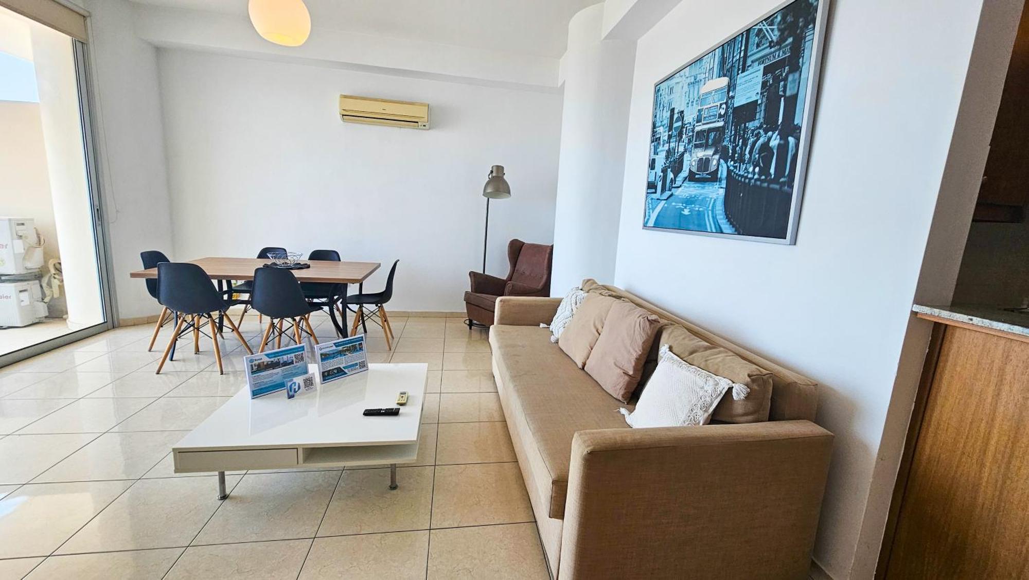 Paradise Palms Seaview Apartment Ларнака Екстер'єр фото