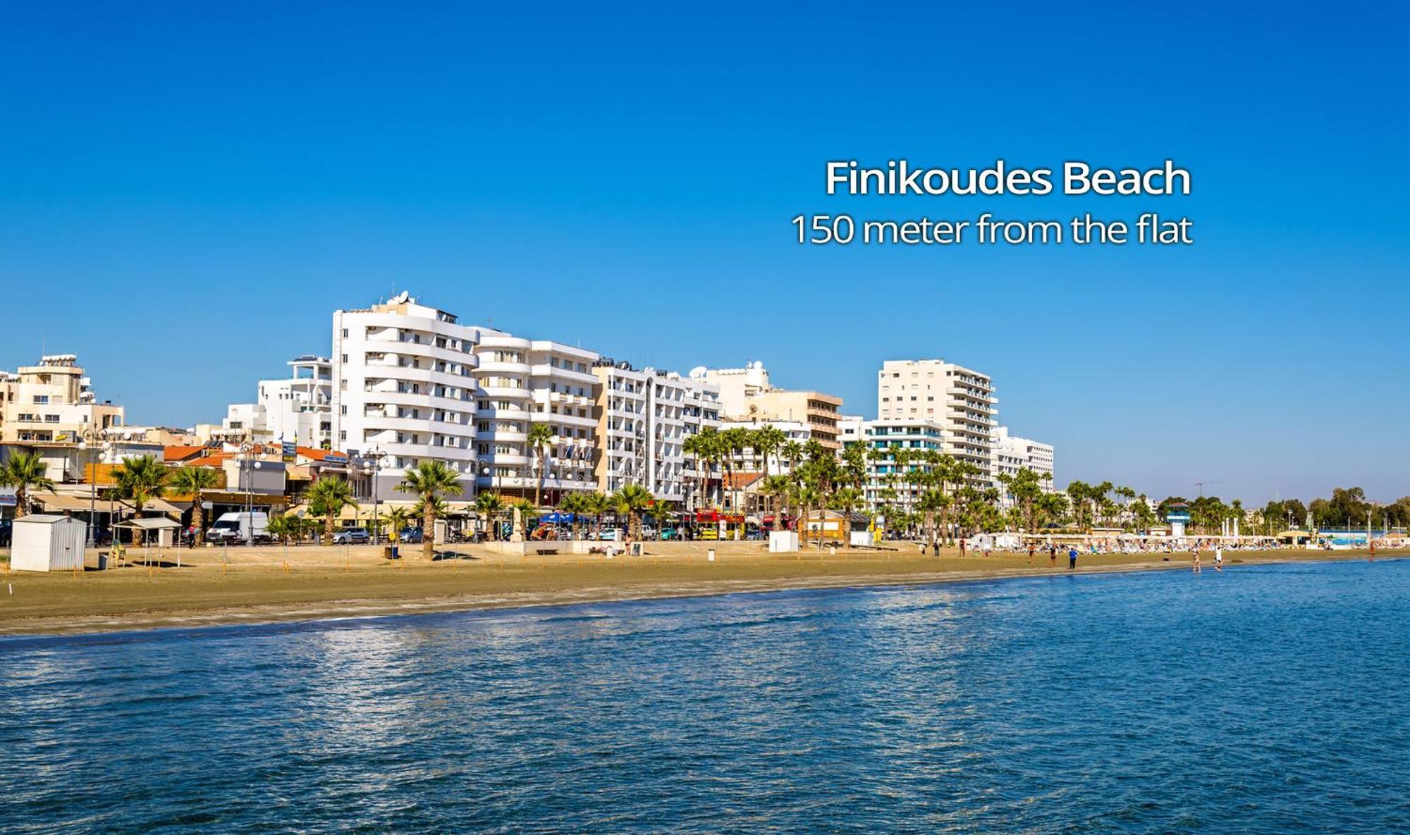 Paradise Palms Seaview Apartment Ларнака Екстер'єр фото